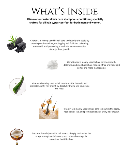 Black Detox Shampoo & Conditioner