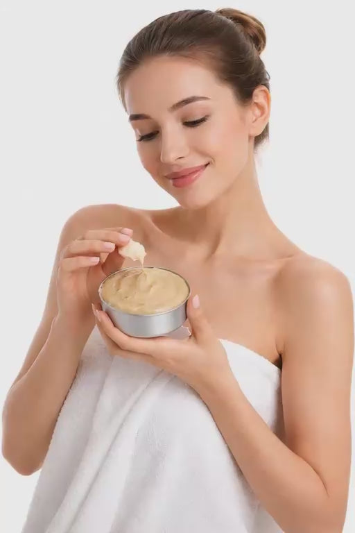 Rice & Coffee Whipped Soap